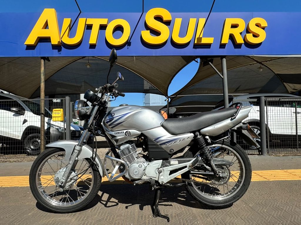 YBR 125E com partida eletrica